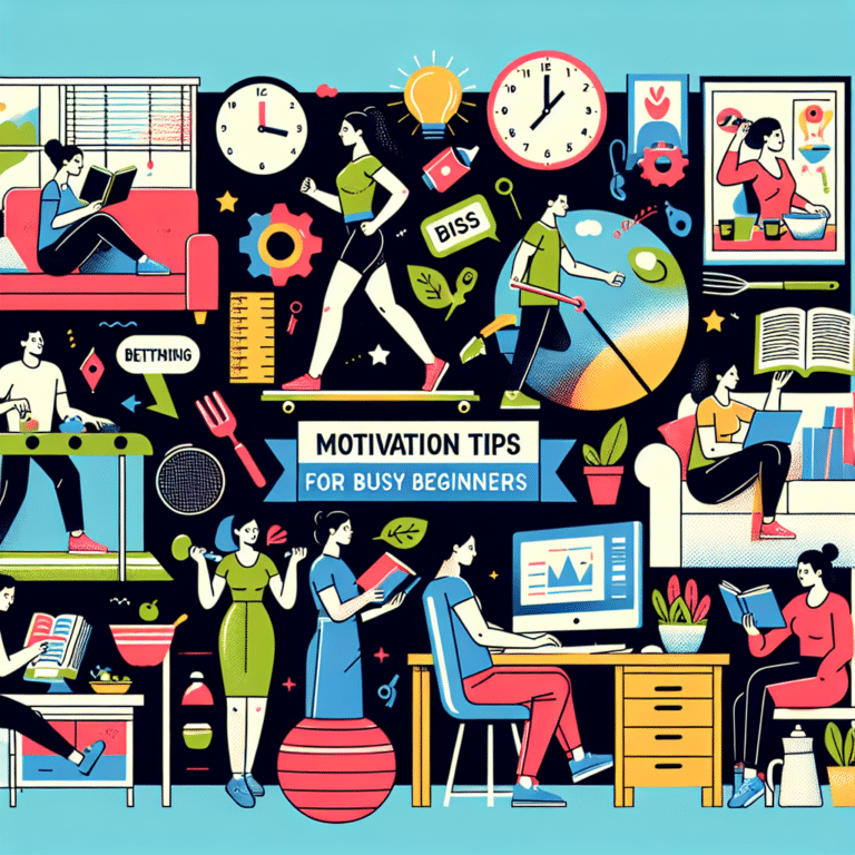 Motivation Tips for Busy Beginners