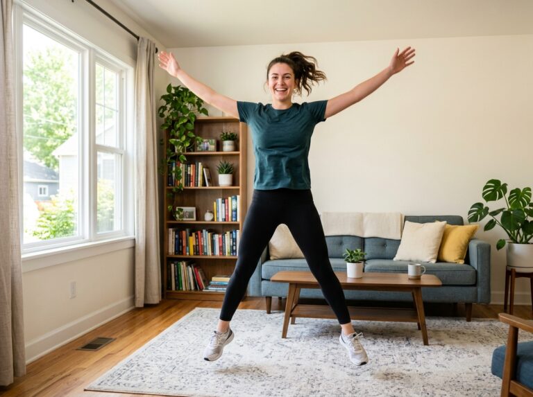 at home cardio workout for beginners