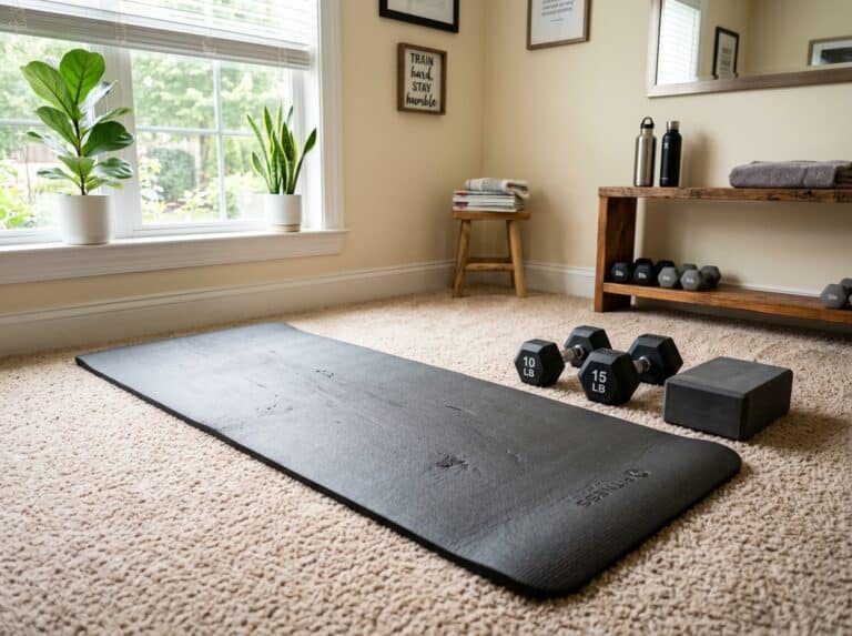 best exercise mat for carpet