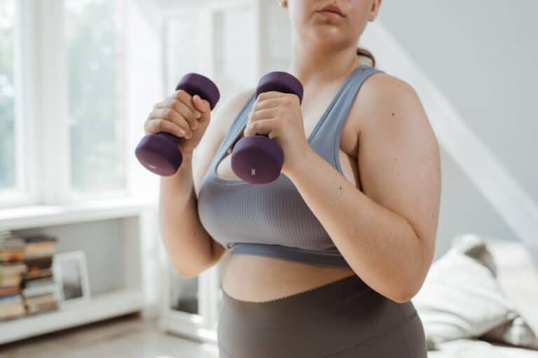 at home workout plan with dumbbells