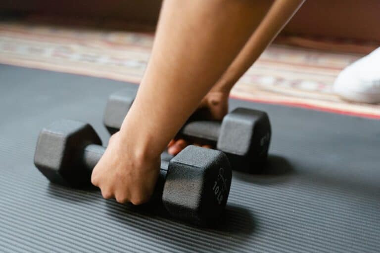 10 minute light weight workout