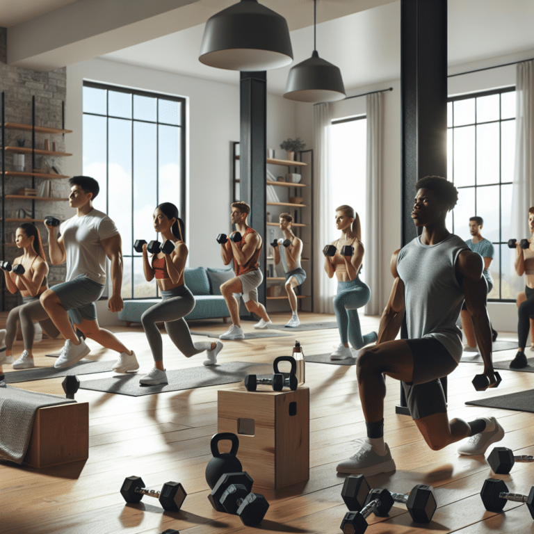 Full-Body Beginner Dumbbell Routine at Home