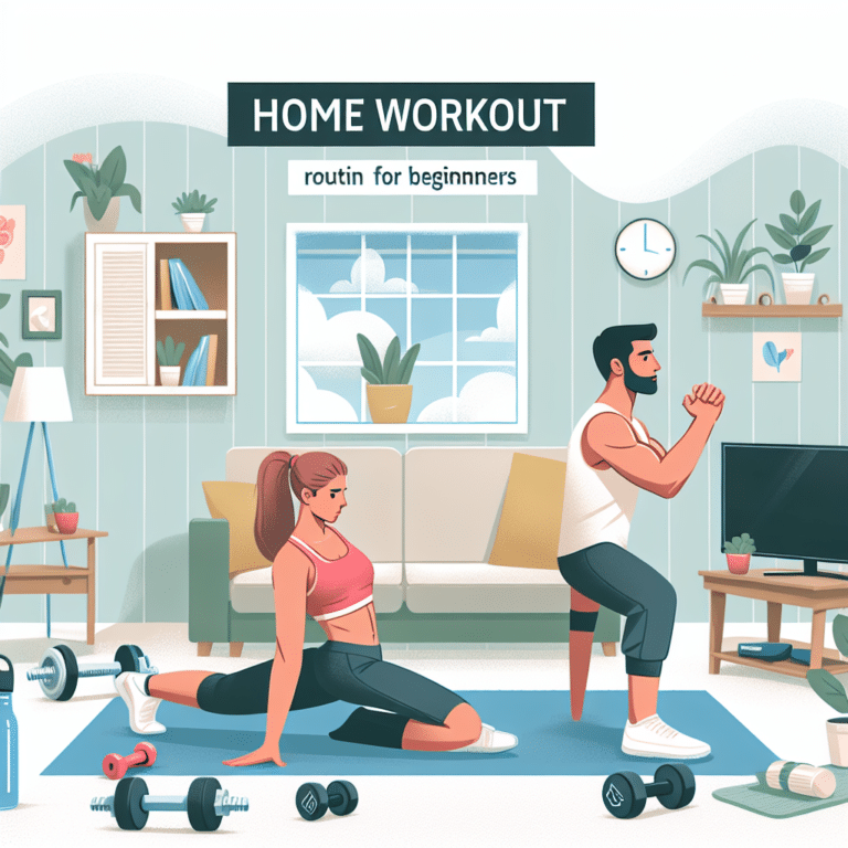 Beginner's Guide: 10-Minute Daily Home Workout Routine