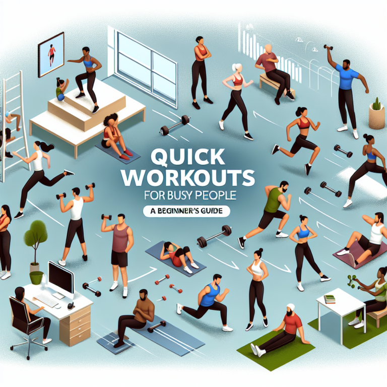 Quick Workouts for Busy People: A Beginner's Guide
