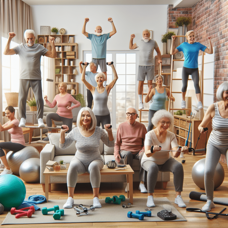 Stay Active in Your Golden Years: Home Workout for Seniors