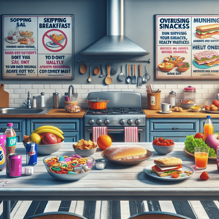 Nutrition Mistakes to Avoid at Home