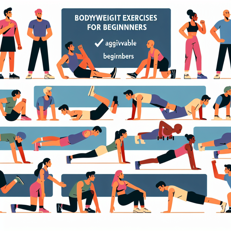 First-Timer's Guide: Bodyweight Exercises for Beginners